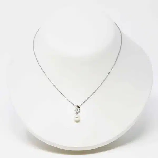 Akoya Pearl Earring & Akoya Pearl Pendant Set B - Image 2