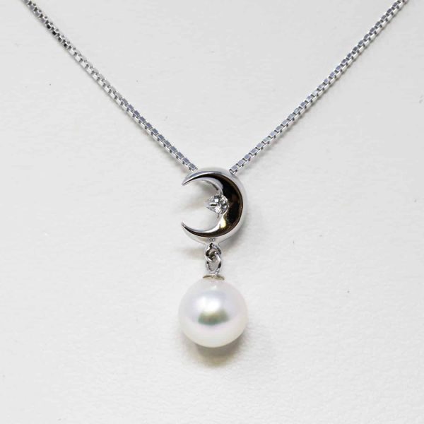 Akoya Pearl Earring & Akoya Pearl Pendant Set B - Image 3