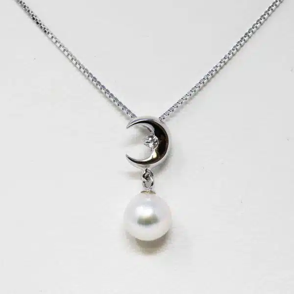 Akoya Pearl Earring & Akoya Pearl Pendant Set B - Image 3