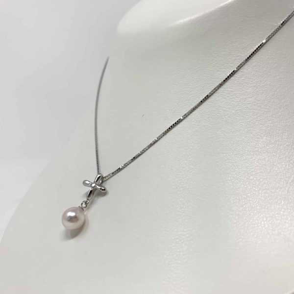 Akoya Pearl Earring & Akoya Pearl Pendant Set C - Image 7