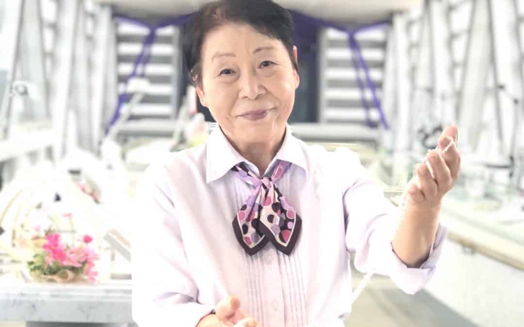 Interview with Ms Kiyoko Nakagawa. Pearl FALCO Sales Manager