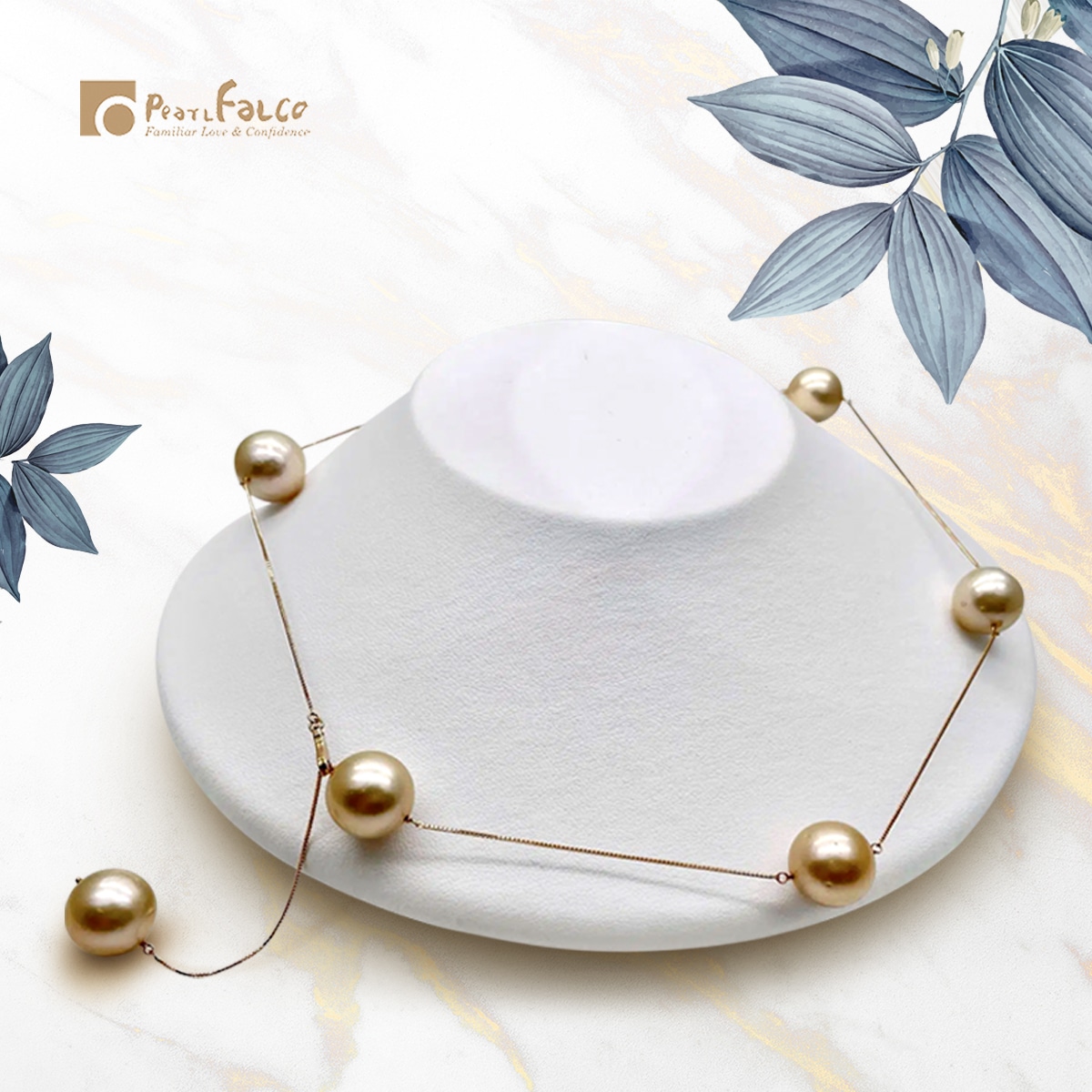 Gold South Sea Pearl Necklace