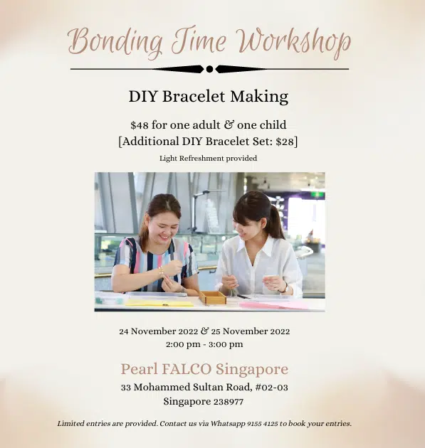 A BIG Thank You for Attending Pearl FALCO's DIY Bracelet Making Session