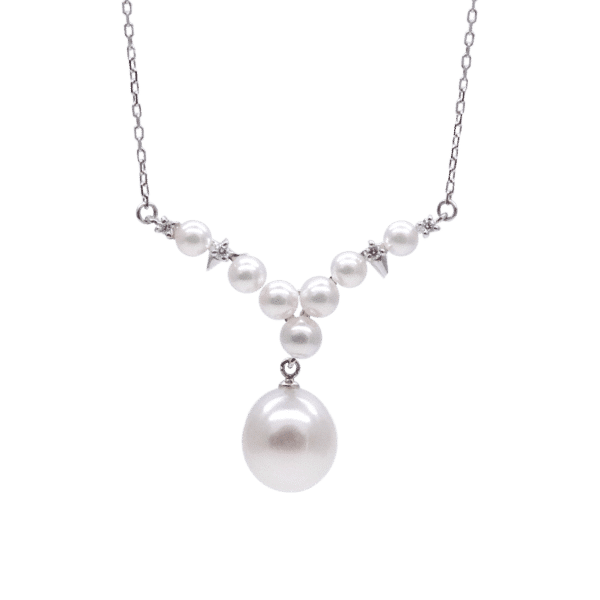 White Akoya Pearl Pendant (P224)