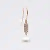 E239 Akoya Pearl Diamond Earrings