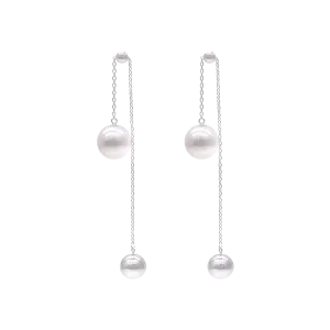 Akoya Pearl White Gold Earring E241
