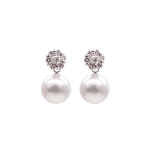 E247 Akoya Diamond Earrings