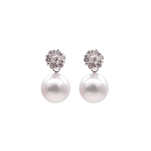 E247 Akoya Diamond Earrings