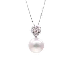 P228 Akoya Diamond Pendant