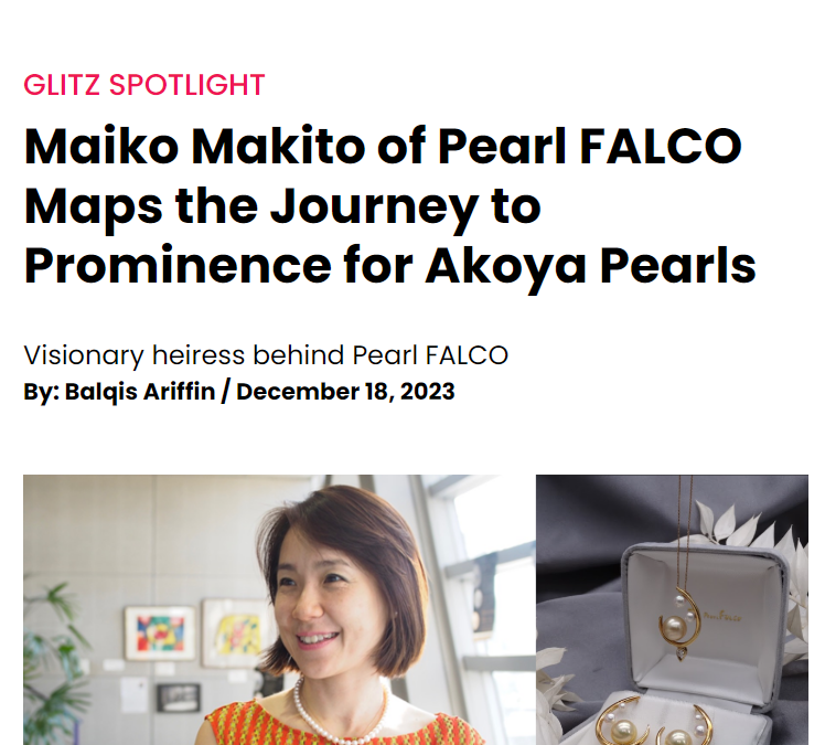 Featured on Glitz – Maiko Makito Shines in Exclusive Interview with Beauty Insider