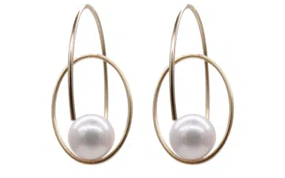 Akoya Pearl Dangle Fashionable Earring (E264)