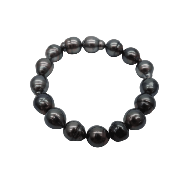 Black South Sea Baroque Pearl Bracelet (BL58)