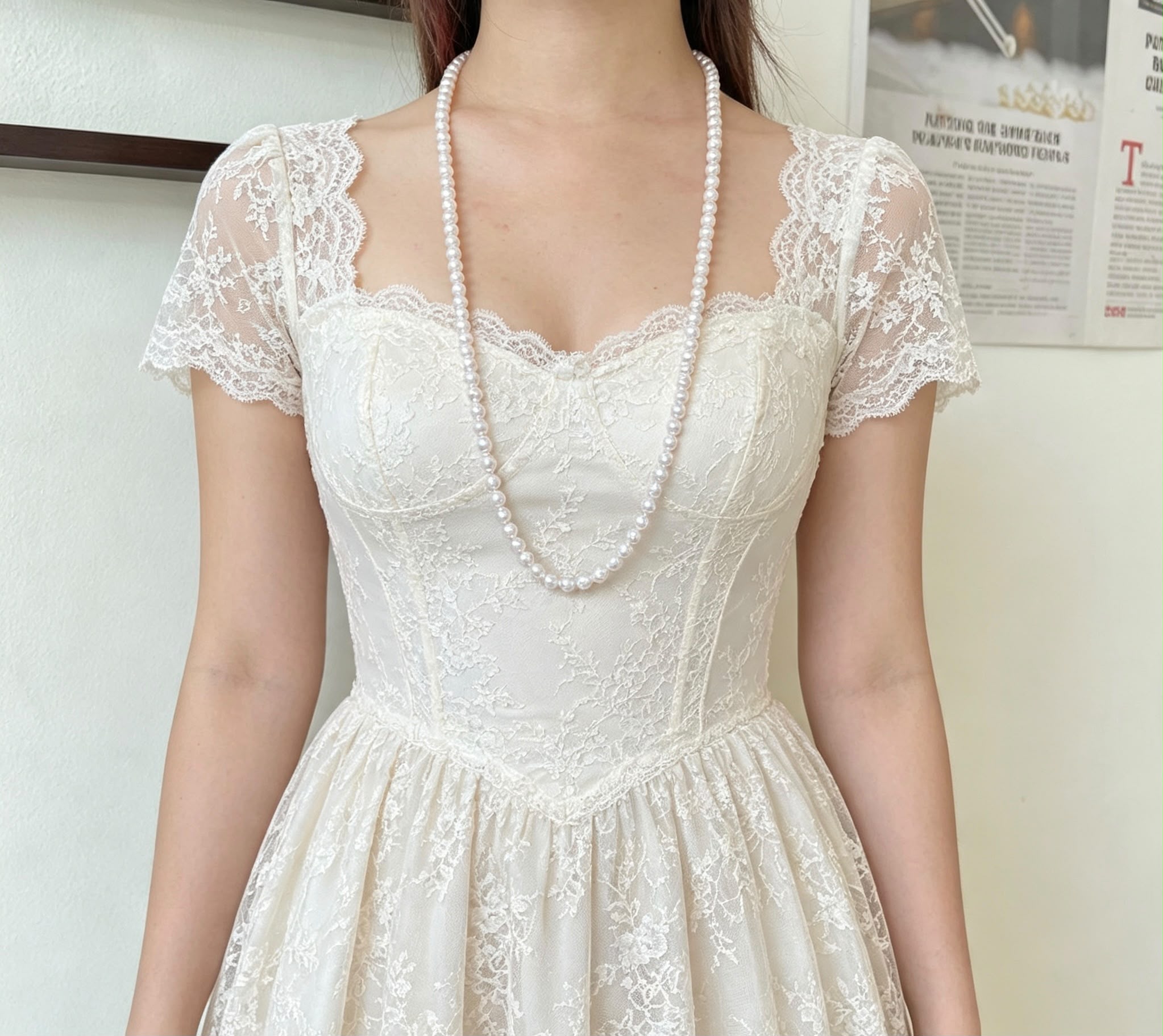 Akoya Pearl Necklace 80cm - N134 1 Akoya Pearl Necklace 80cm - N134