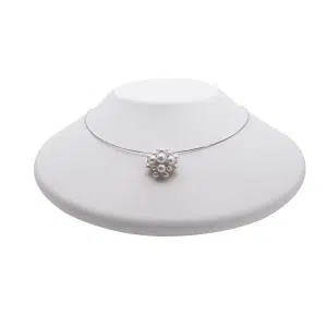 Akoya Pearl Flora Diamond Pendant (P249)