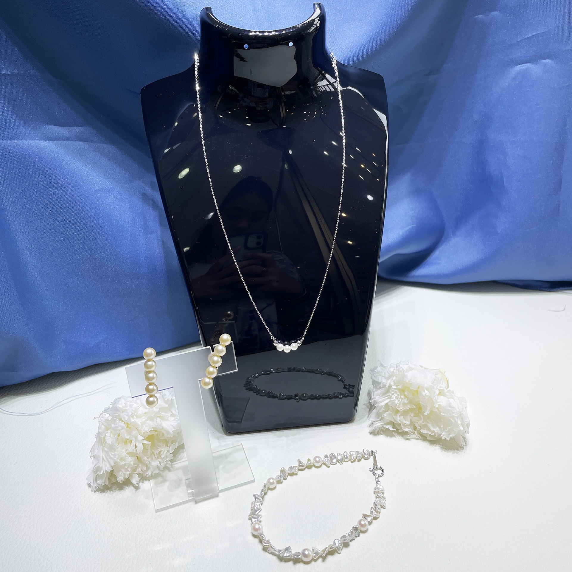 Exclusive Akoya Pearl Jewelry Set - Unveil Timeless Elegance with Our Stunning Keshi Akoya Pearl Jewelry Set