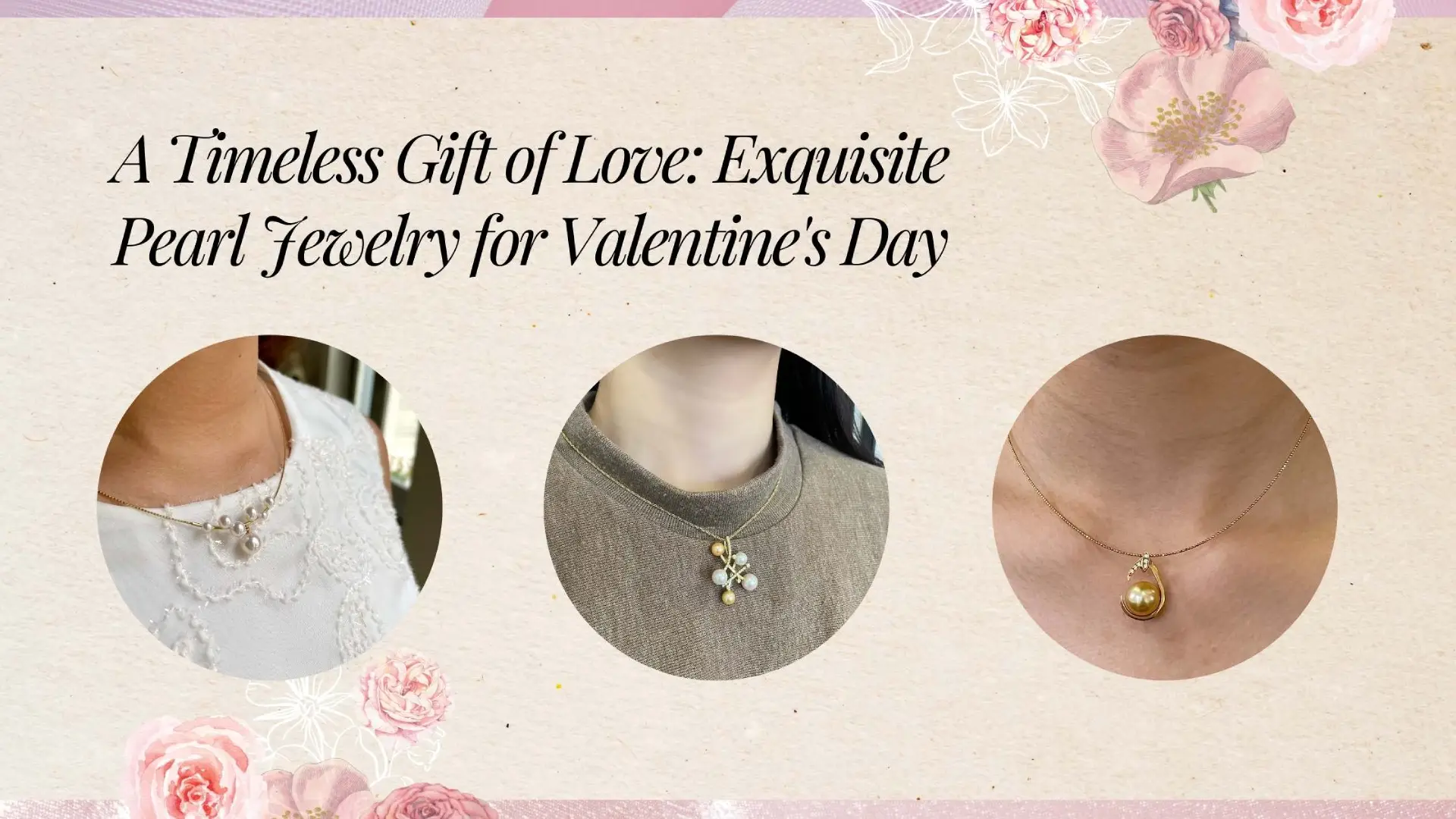 Valentine's Day Pearl Jewelry