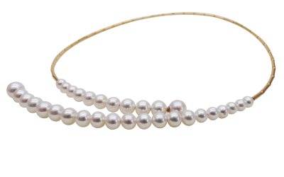 Akoya Pearl Modern Choker (N143)