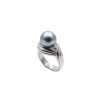 Blue Akoya Pearl Ring - R80