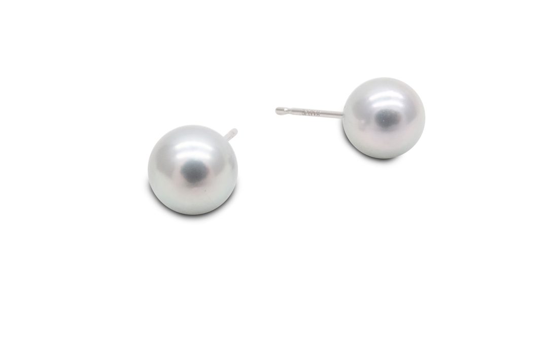 Akoya Blue Pearl Earring – E292