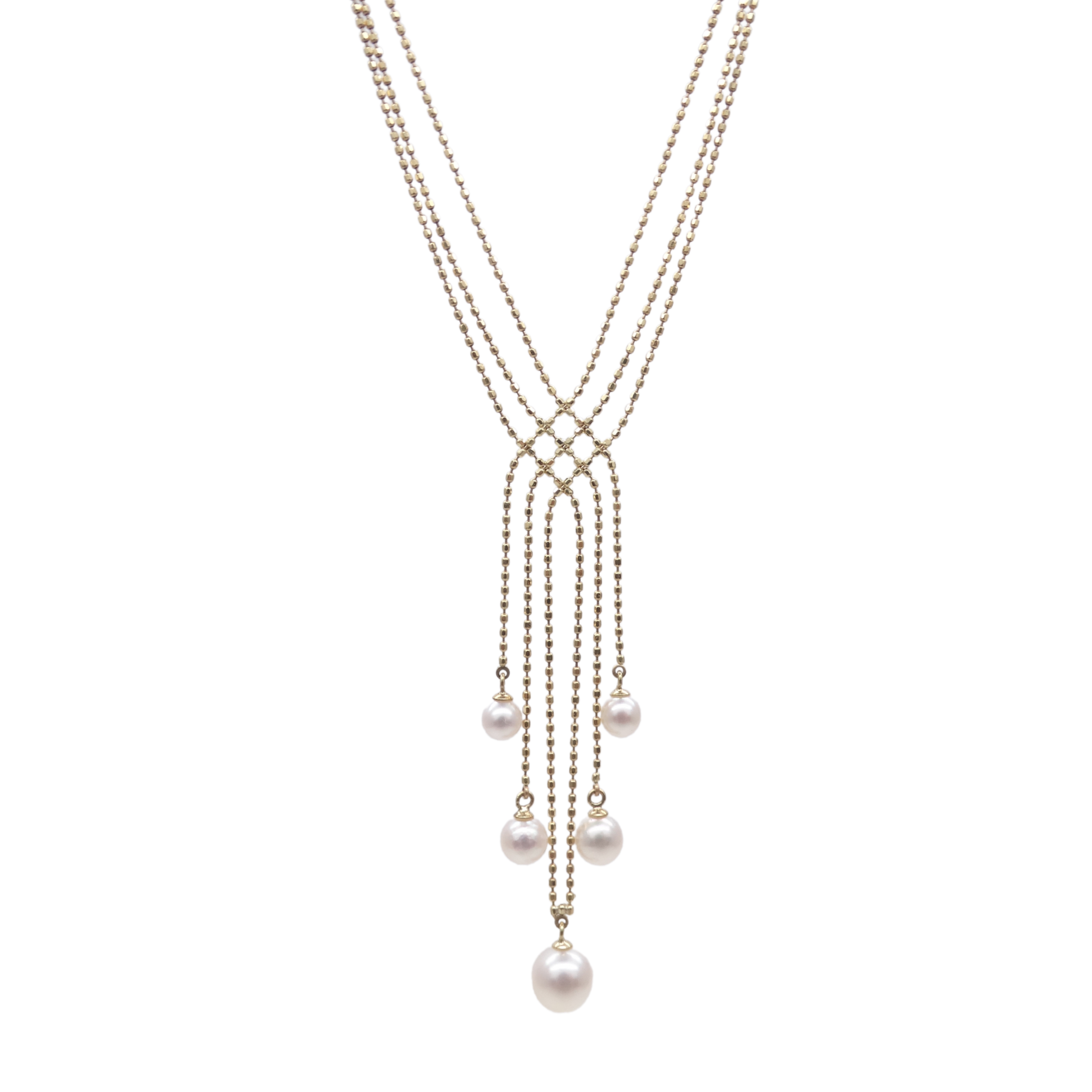 Sparkling Akoya Pearl Modern Pendant - P260