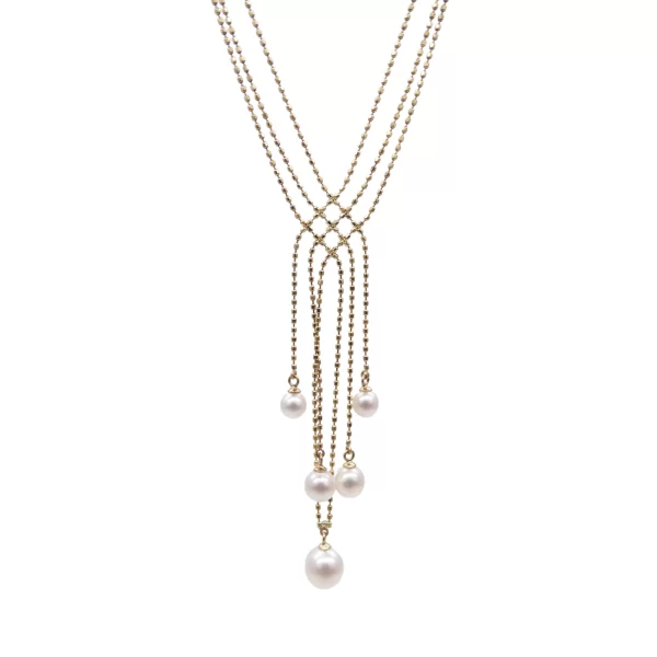 Sparkling Akoya Pearl Modern Pendant - P260