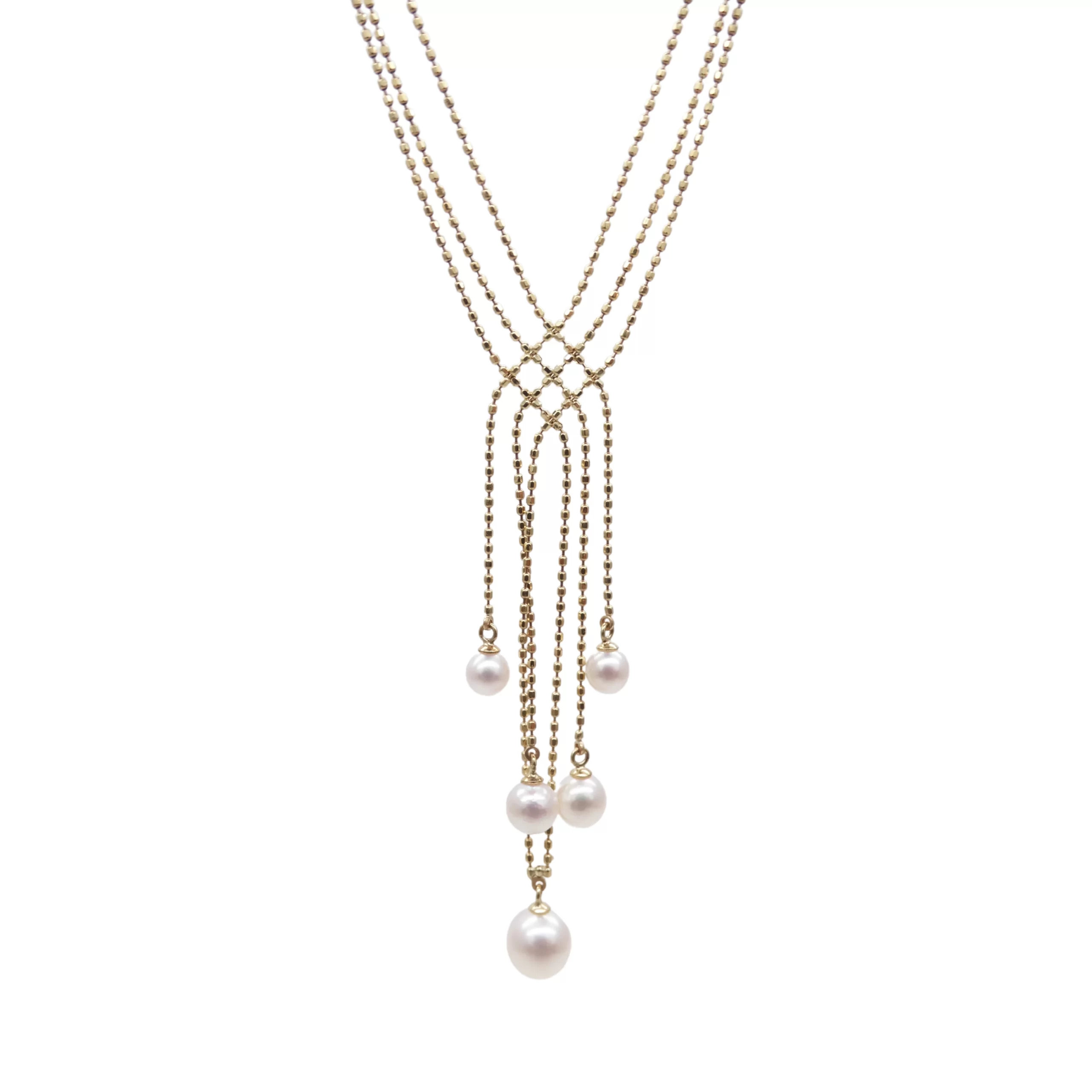 Sparkling Akoya Pearl Modern Pendant - P260
