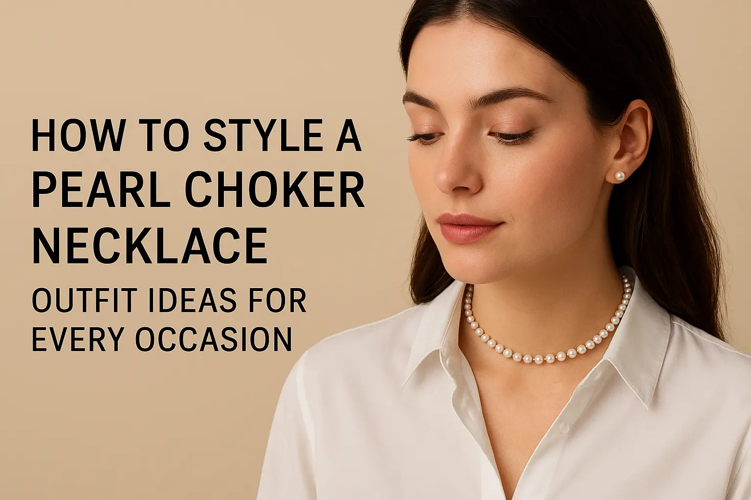 How to Style a Pearl Choker Necklace for Any Occasion