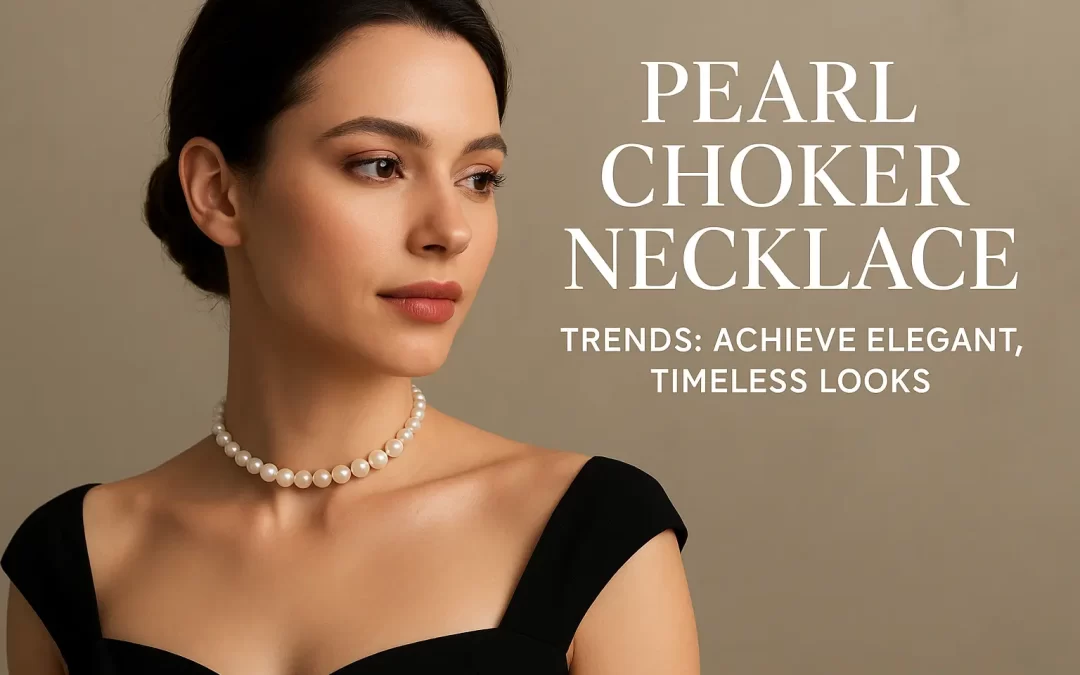 Pearl Choker Necklace Trends Achieve Elegant, Timeless Looks