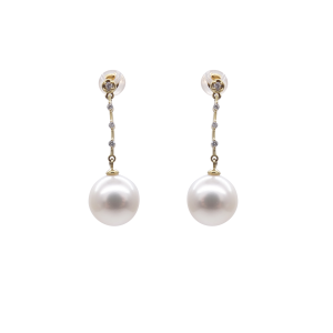 Pearl FALCO Collections 3 South Sea pearl sparkzle Earring - E295