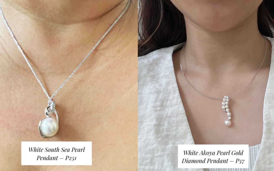 White Pearl Pendant Collection by Pearl FALCO – Luxury & Authentic
