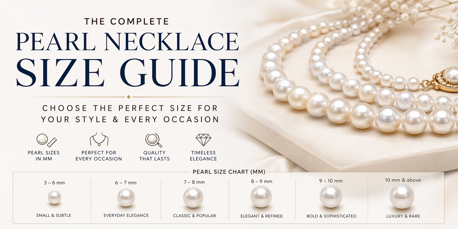 What Size Pearl Necklace Should You Buy
