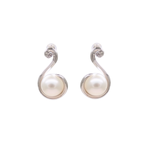 Pearl FALCO Collections 7 South Sea Pearl Sleek Silhouette Earring - E327