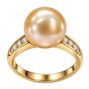 Discover the Gems: A Complete Guide to Buying Jewelry in Singapore 2023 1 South Sea Gold Pearl Sleek Ring - R85