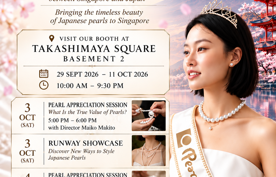 Pearl FALCO at Takashimaya Singapore – Celebrating SJ60